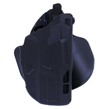 Smith Aos Motor (Safariland 7TS ALS Open Top Concealment Paddle Holster Smith & Wesson M&P 9/40, Plain Black/Right)