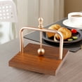 thumbnail image 6 of Vacemry Under $5 Wooden Napkin Holder Dispenser, Vertical Paper Towel Stand for Dining, Table Tissue Storage for Kitchen, Restaurant Style Napkin Organizer, Home Kitchen Napkin Display, 6 of 9