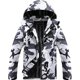 thumbnail image 1 of Chubasquero OTU, ligero e impermeable, con capucha, para hombre, color negro, talla L, 1 of 9