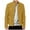 #001 Yellow, variant on Mens Leather Jacket Real Lambskin Cafe Racer Style Leather Biker Jackets For Men Yellow M