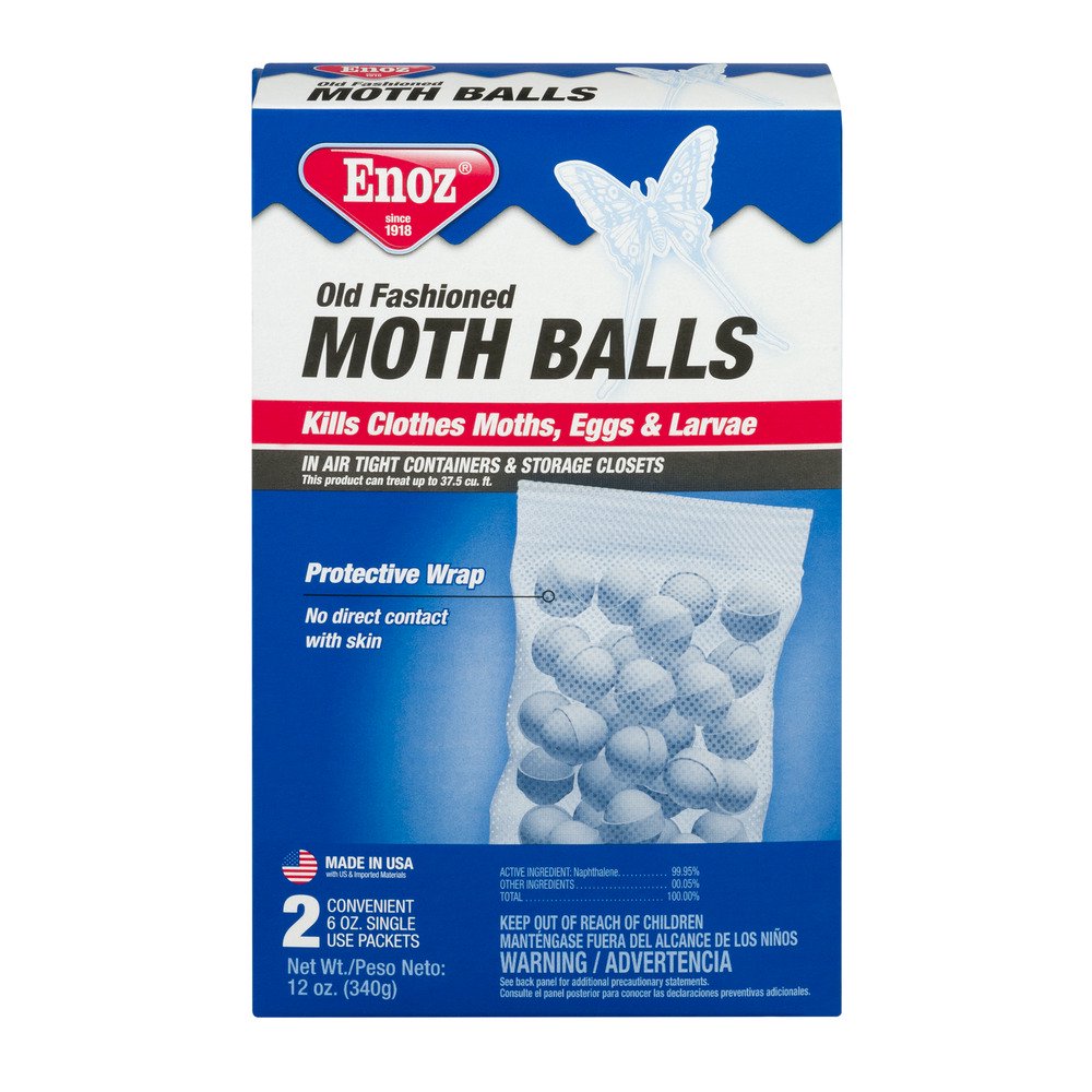 Enoz OldFashioned Moth Balls 12 oz