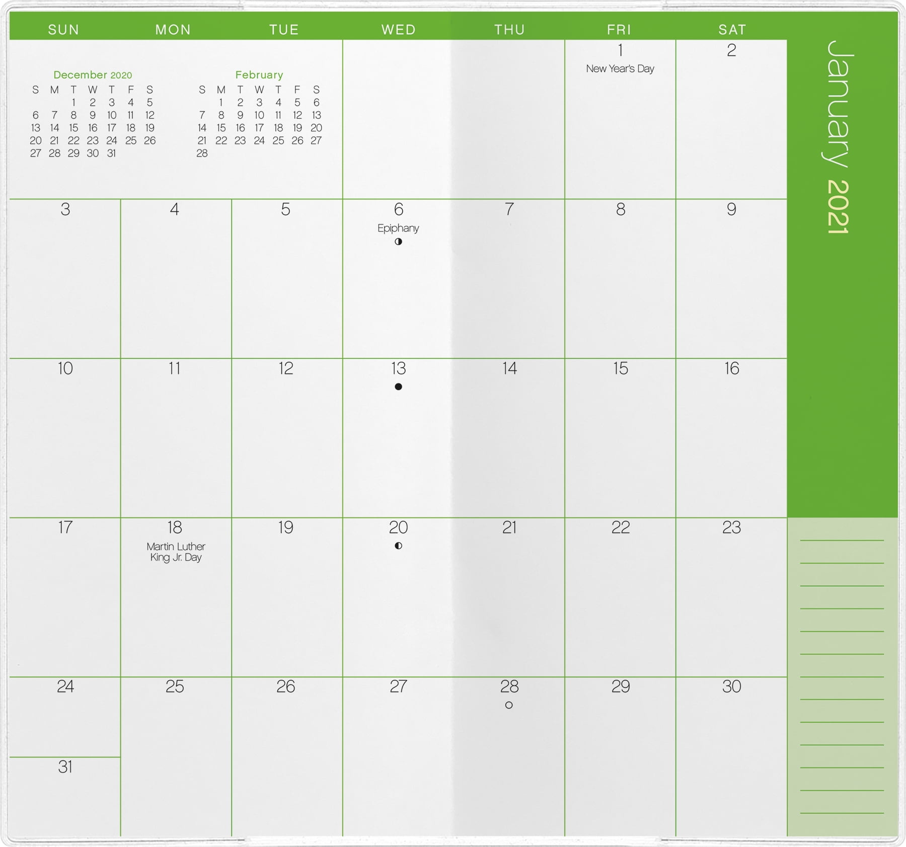 2021 Puppies Pocket Planner
