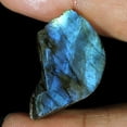 thumbnail image 2 of 53.00Cts Natural Blue Flashy Labradorite Druzy Mineral Fancy Rock Rough, 2 of 2
