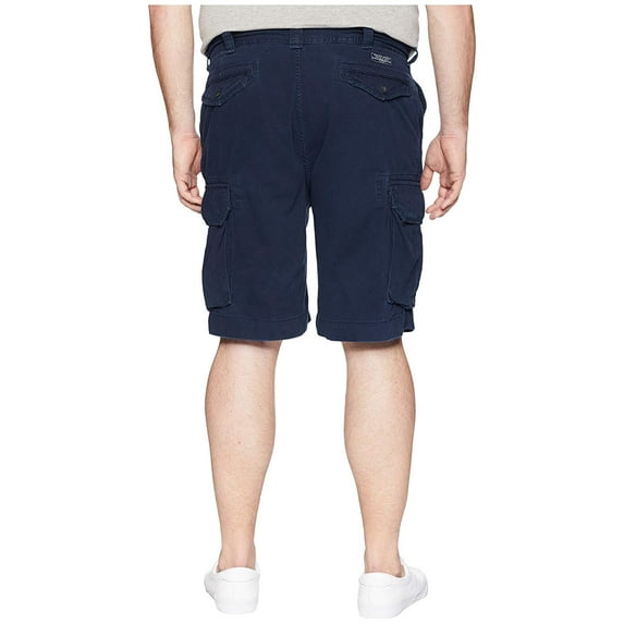 Polo Ralph Lauren Mens Shorts Big & Tall Classic Cargo Blue 54