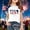 White1, variant on 2026 Boys Girls American Flag Shirt 250th Anniversary USA Shirts 4th of July T-Shirt USA Short Sleeve Tees Tops(Red3,6-7 Years)