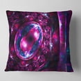 thumbnail image 2 of Designart Ornate Sparkle Violet and Blue - Contemporary Throw Pillow - 16x16, 2 of 5