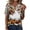Multicolor, variant on Halloween Printed T-Shirts for Women Gothic Horror Winged Elements Graphic Henly T Shirts Fashion Fantasy Dark Notch V Neck Tee Blue S