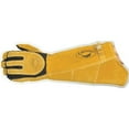 thumbnail image 2 of Welding Gloves, Deerskin, Tan/Black, 2 of 2