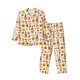 thumbnail image 1 of Balery Gnomes Autumn Harvest Pijama para Hombre de Dos Piezas con Manga Larga, Conjunto de Dormir y Descanso Suave con Bolsillos-Medium, 1 of 7