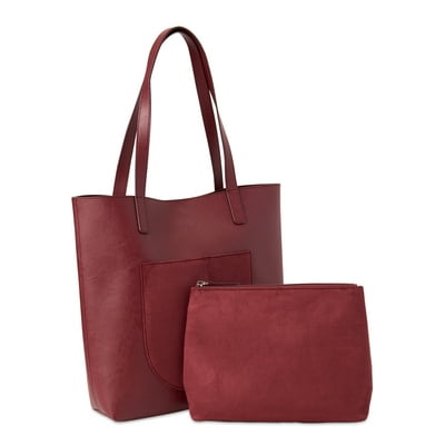 Time and Tru Elisa Tote Bag with Bonus Pouch Jordan Ubuy