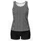 thumbnail image 5 of TaTaai Women‘s Full Coverage Conservative Tankini Set Round Neck Sleeveless Printed Tops with Built-in Bra High Waist Bottoms Modest Bathing Suit Summer Pool Plus Size Gift, 5 of 9