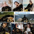 thumbnail image 5 of Happy 18th Birthday Cooling Blanket,Lightweight Breathable Summer Throw Blanket with Double Sided Cold Effect,Black Golden Balloon Cake Fireworks Picnic Blankets Bed Sheet for Hot Sleepers 40"x60", 5 of 8
