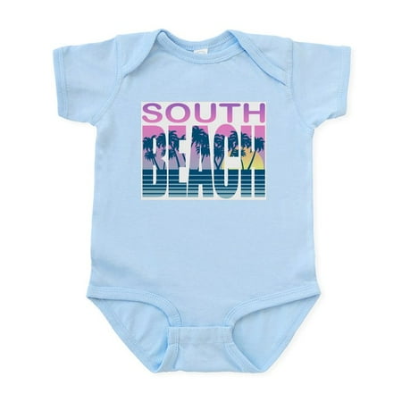 

CafePress - South Beach Infant Bodysuit - Baby Light Bodysuit Size Newborn - 24 Months