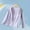 Purple, variant on Kids Lightweight Rainbow Zip Hood Jacket,Breathable Thin Coat,4th Of July Vacation Beach & Back To School Daily Casual Apparel，Size2-16