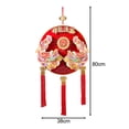 thumbnail image 3 of Adorno colgante de Año Nuevo con forma de dragón chino, adorno rojo para el Festival de Primavera. Estilo C, 3 of 9