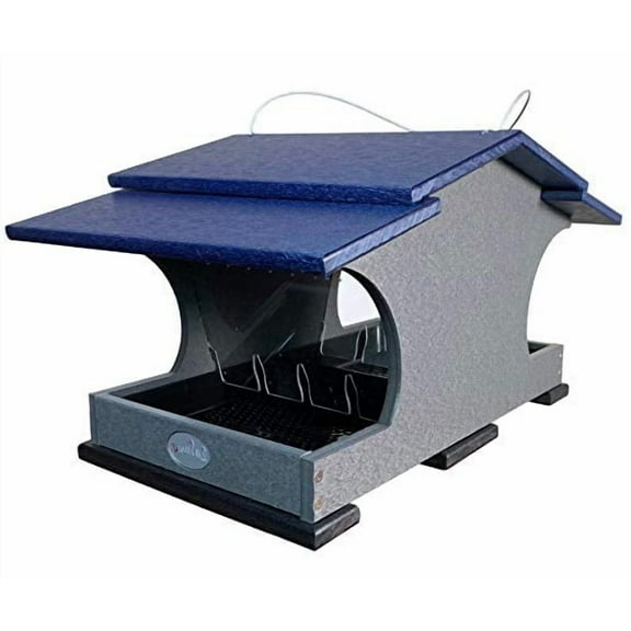 JCs Wildlife Large Poly Hopper Bird Feeder