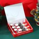 thumbnail image 1 of xihome Paquete de 12 velas navideñas con forma de muñeco de nieve para decoracin navideña, centros de mesa para fiestas, bodas y spas. Velas de t de parafina con diseños festivos., 1 of 6