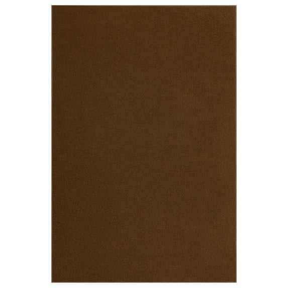 Indoor/outdoor Chocolate area rugs with premium non skid backing Great for Patio, Porch, Deck, Boat, Basement, Garage, party, event, wedding tents and more Available Size 8'x10' Oval