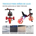 thumbnail image 3 of Triciclo The Baby Shop  con porta vaso, sonido y luz Rojo -, 3 of 6