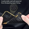 thumbnail image 5 of For Samsung Galaxy A12 A13 A23 A32 A21S A50 A70 S 4G 5G Phone Case, Unique Crocodile Pattern Finger Ring Holder Cover, Heat Dissipating lining Reinforced edge Shockproof Bumper(Green,A70/A70S), 5 of 8