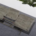 thumbnail image 5 of Renaissance Outdoor 7-Piece Hand-scraped Wood Patio Dining Set with Extension Table, 5 of 5