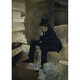 thumbnail image 2 of The Widower (Le Veuf) 19th C/ Jean-Louis Forain (1852-1931/French) Oil on Canvas Musee de'Orsay Paris (24 x 36), 2 of 4