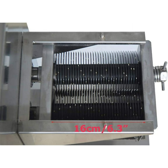 INTBUYING 3mm Blade for QE Commercial Electric Meat Cutting Machine Slicer Cutter Machine Body