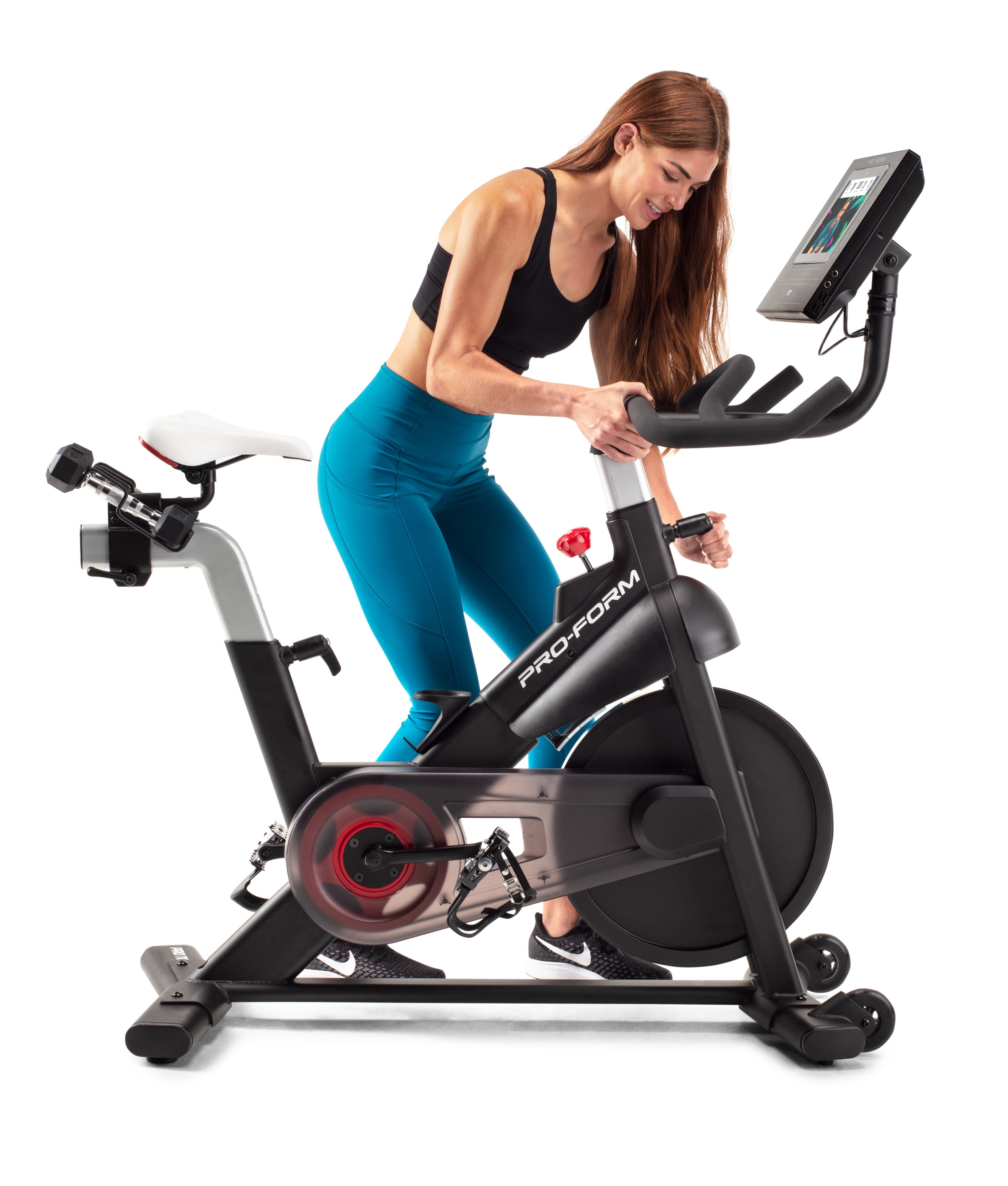 ProForm Pro TC Smart Upright Exercise Bike with HD Kuwait Ubuy