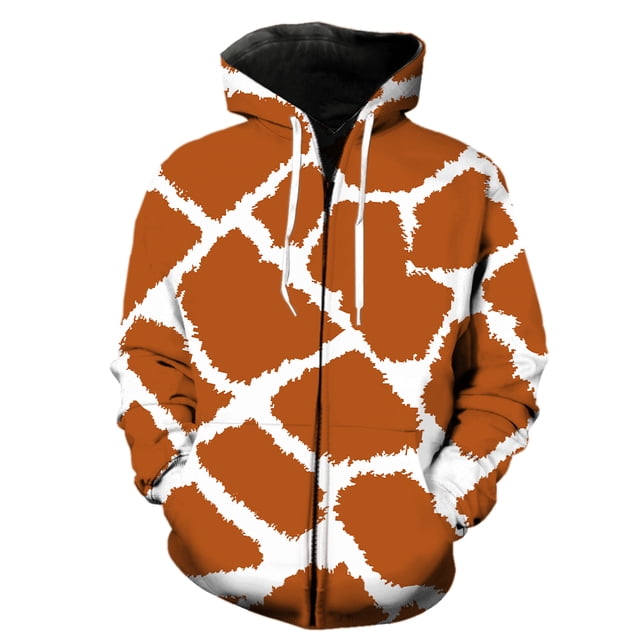 Sweat à Capuche en Fourrure d'Animal pour Hommes, Imprimé 3D, Cool 2024, Mode Hip Hop, Printemps