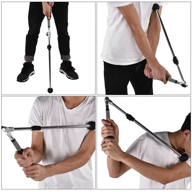 Ayudas de entrenamiento de golf, columpio de golf, entrenamiento de fuerza, entrenamiento de swing para mejorar el ritmo, la flexibilidad, el equilibrio, el ritmo y la fuerza, perfecto para principian EOTVIA NO