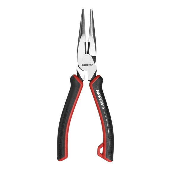 Arrow 8" Steel Long Nose Force-saving Pliers