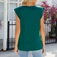 thumbnail image 5 of gbyLJF Sleeveless Tanks for Women Backless Crop Tank Top Sleeveless Tops for Women Dressy Ladies Tanktops Green S, 5 of 5