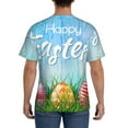 thumbnail image 2 of Naloa Happy Easter Men's T-Shirt Sport T-shirt Men's Basic Tee Casual Men's Shirt, Round Neck, Short Sleeves - Large, 2 of 5