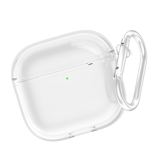 Clear Protective Skin For Earphone Clearly Case Enhances Grip,AntiDust Earbuds Case Unobstructed Port