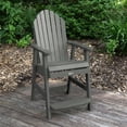 thumbnail image 4 of Highwood's 36" Round 3-pc Hamilton Dining Set - Counter Height, Outdoor, Eco-friendly, Synthetic Wood, 4 of 10