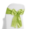 thumbnail image 4 of Elegant Satin Wedding/Party Chair Cover Sashes/Bows - Double-Layer Bow Ribbon Tie Back Sash-10Pcs, 4 of 6