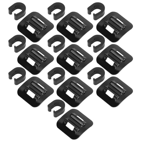 10Set Bike Cable Base Guide Bicycle Brake Line Fixed with CClips Buckle
