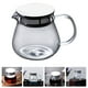 thumbnail image 4 of ColoMX Hervidor de café de cristal duradero 1PC Taza de café de cristal de hervidor de café práctico (transparente), 4 of 6