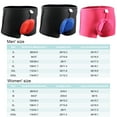 thumbnail image 3 of Soidarity Ropa interior de ciclismo para hombre/mujer, pantalones cortos de montaña para bicicleta de montaña, ropa interior deportiva para Ciclismo otro XXXL Mujer, 3 of 5