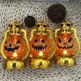 2025 Hot Sale! Pedty Halloween Decoration Pumpkin Lantern Golden Triangle, Pumpkin Lantern