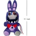 thumbnail image 3 of Peluches KEVCHE 25cm FNAF Plush Púrpura Bonnie Oso Freddy Bonnie Foxy Chica, 3 of 3