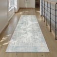 thumbnail image 3 of x Washable Area Rug for Living Room Bedroom Cream Neutral Carpet Low Pile Soft Thin Tapis Salon Abstract Modern Vacuumable Lightweight Large Throw Rug for Dining Room Kitchen, 3 of 8