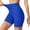 Dark Blue, variant on Dvprdro Womens Stretchy High Waisted Workout Shorts Yoga Running Gym Shorts