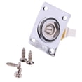 thumbnail image 3 of Licencia de Conector de bajo de guitarra Baoblaze rectangular empotrada ST Plata, 3 of 7