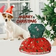 thumbnail image 5 of Comfortable Pet Christmas Vest - Thread Hemming, Printing, Elk Print, Mesh, Photograph Prop - Polyester Christmas Festival Pet Skirt Vest for Puppy, 5 of 8