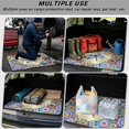 thumbnail image 3 of Xixirimido Universal Car Trunk Mat All Weather Trunk Protection Cargo Liner, Durable Non-slip Cargo Mat Rear Trunk Liner Car Accessories, Vibrant Boho Mandala Dragonfly, 3 of 7