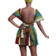 thumbnail image 3 of SAYOO Mujeres DIY Short Romper, Adultos Casual Suelto Cintura Alta Impresión Digital Vendaje Playsuit SAYOO Moda, 3 of 9