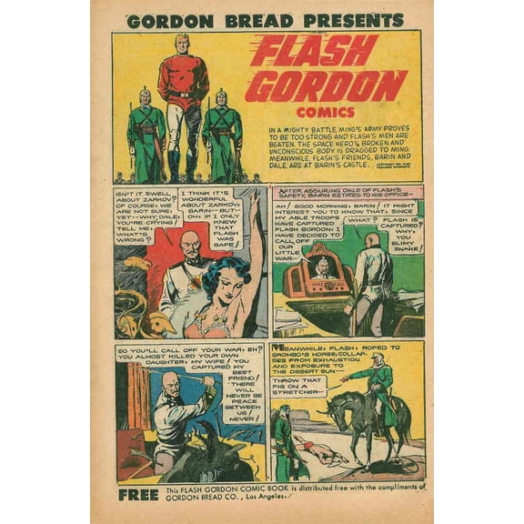 Flash Gordon Comics Giveaway #1 VF ; Harvey Comic Book