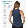 thumbnail image 2 of Merino.tech Women’s Tank Top - 𝗠𝗼𝗶𝘀𝘁𝘂𝗿𝗲 𝗪𝗶𝗰𝗸𝗶𝗻𝗴 Merino Wool Tank (XS-XXL) - Color, 2 of 8