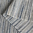 thumbnail image 5 of SAFAVIEH Rag Rug Lacework Distressed Area Rug, Light Blue/Black, 6' x 9', 5 of 10